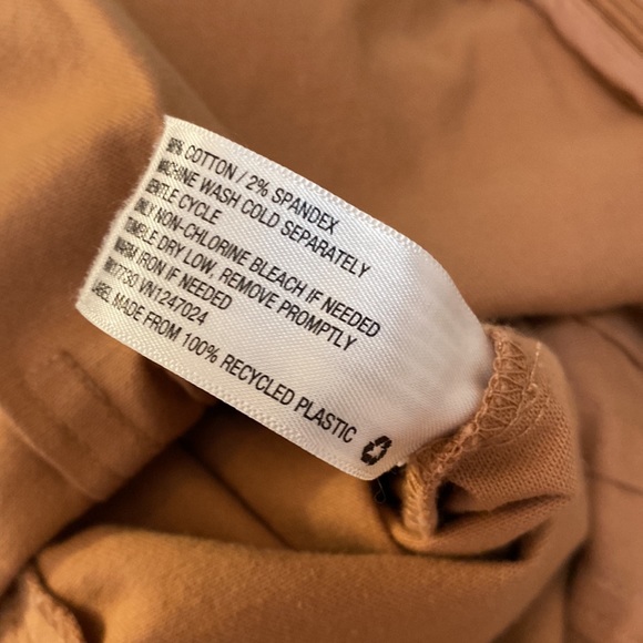 NEW! Button front Wide Leg Jumper Iced Tea Color Sz 8 - Picture 4 of 5